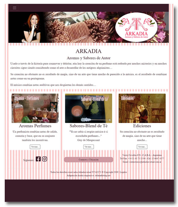 Perfumista, Sabores-Blend de Té