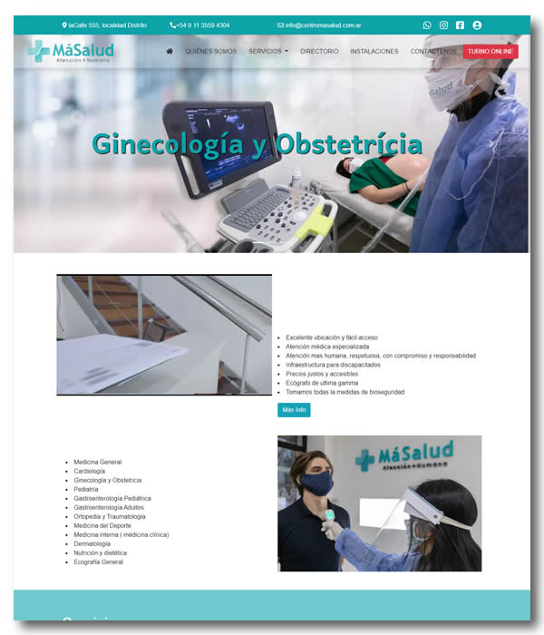 Más Salud Grupo de médicos