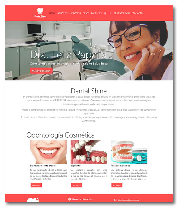 Dental Shine, Dra Leila Papalia