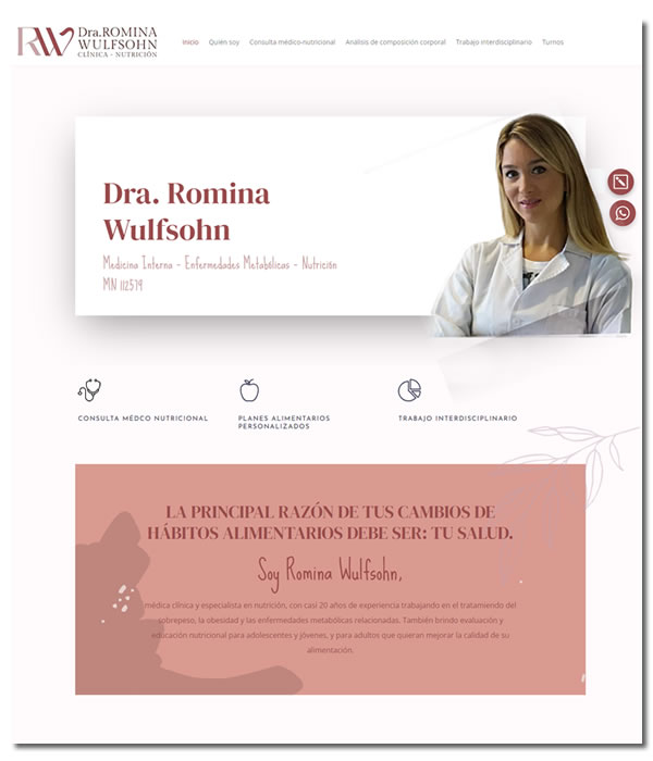 Dra. Romina Wulfsohn