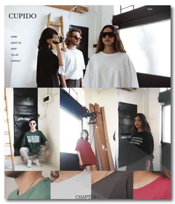 tienda de ropa Streetwear basics minimalismo y confort