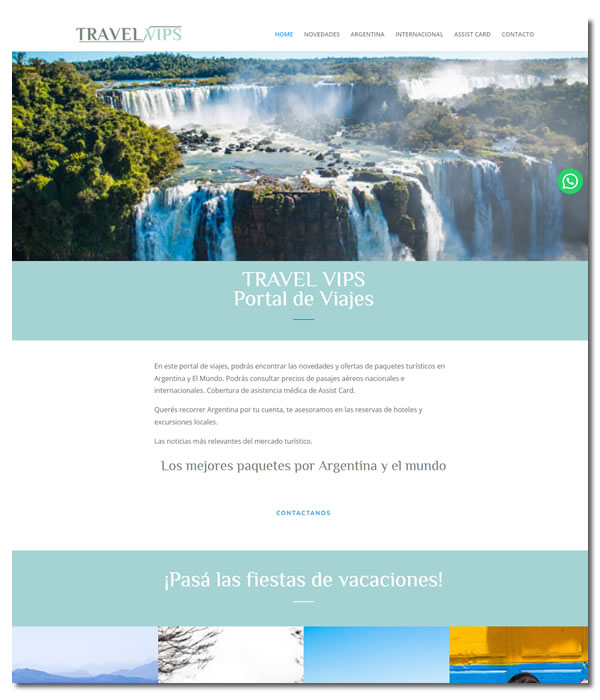 TRAVEL VIPS Portal de Viajes