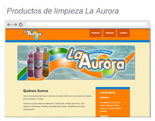 producto de limpieza La Aurora